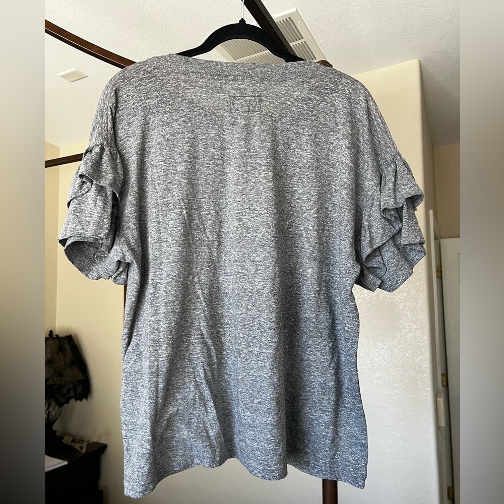 Current/Elliot Fringe Shoulder Top - Picture 2 of 6